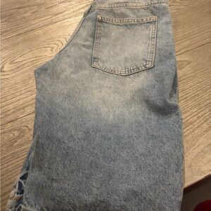H&M Light Blue Baggy Denim Jeans